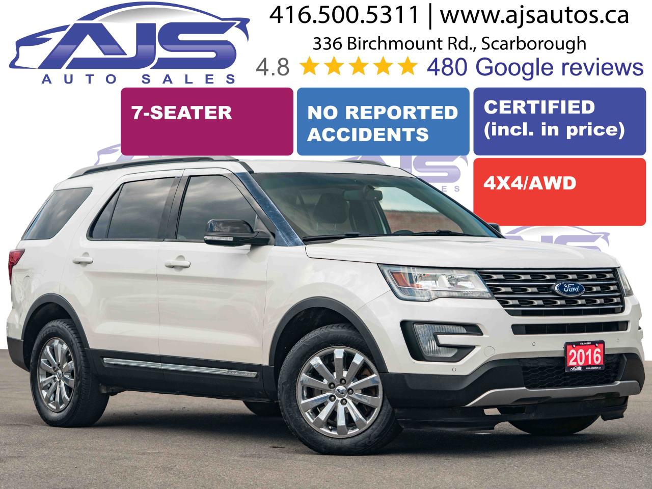 Used 2016 Ford Explorer XLT for sale in Toronto, ON