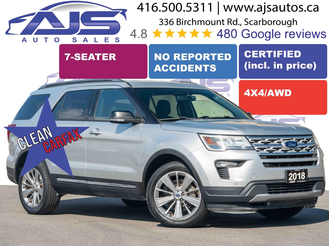 2018 Ford Explorer XLT - Photo #1