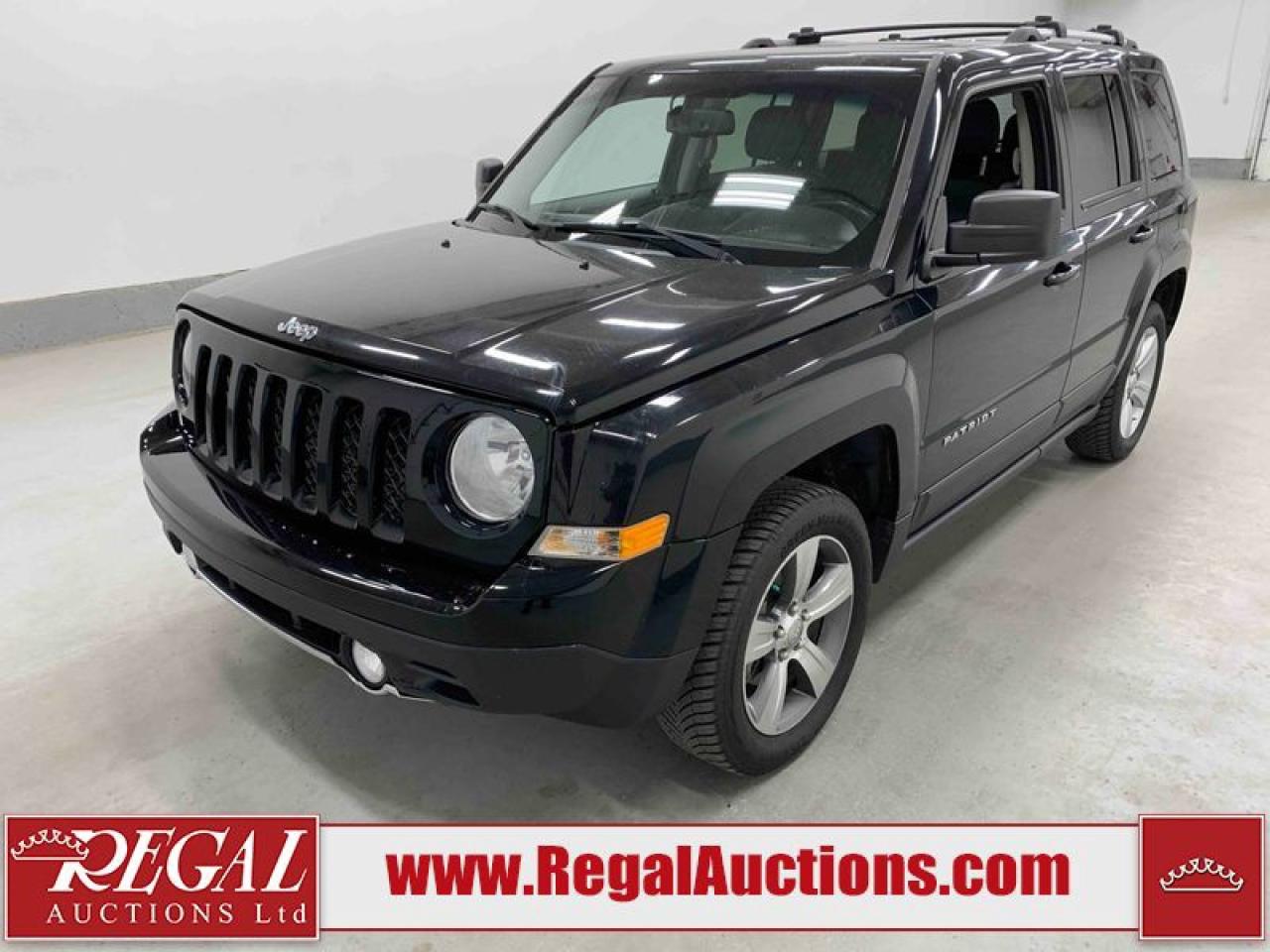 Used 2016 Jeep Patriot High Altitude for sale in Calgary, AB