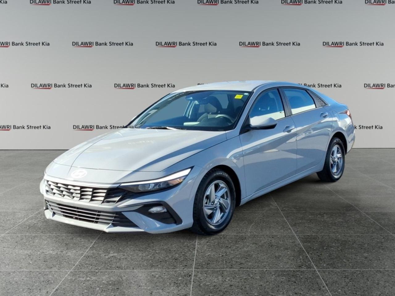 ** Cash price is $23495 ** The 2024 Hyundai Elantra Essential IVT, with its chic gray exterior and efficient front-wheel drive, offers a refined driving experience thats sure to make each commute enjoyable. This sleek sedan stands out with alloy wheels that complement its modern silhouette, while its design ensures both aerodynamics and aesthetic appeal. Step inside to find a thoughtfully designed interior equipped with features for utmost comfort and convenience. Enjoy the practicality of power windows and the coziness of heated seats, and with keyless entry, start your journey with ease. The smart device integration allows seamless connectivity on the go, making sure you stay connected safely. Technological advancements elevate your drive: from the backup camera that enhances parking safety to the integrated Bluetooth connection ensuring hands-free communication. Take advantage of the cruise control for those long journeys and the advanced lane assist and brake assist functions, all designed to provide additional peace of mind on every trip. If youre a savvy driver seeking efficiency combined with modern conveniences, the 2024 Hyundai Elantra Essential IVT is the sedan for you. Contact us today to experience this vehicles exceptional blend of comfort, style, and advanced technology.