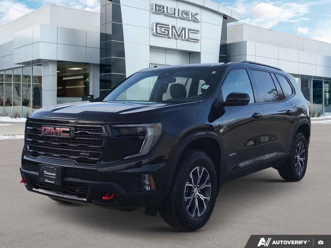 Used 2025 GMC Acadia AT4 Heated Leather | 7 Passenger for sale in Winnipeg, MB