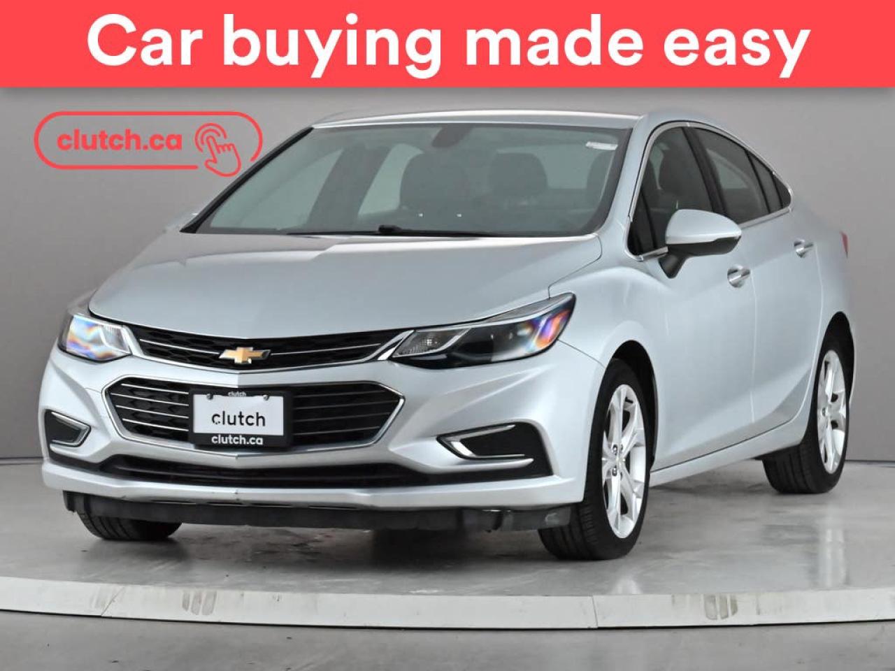 Used 2016 Chevrolet Cruze Premier w/ Apple CarPlay, Heated Front Seats, Rearview Cam for sale in Toronto, ON