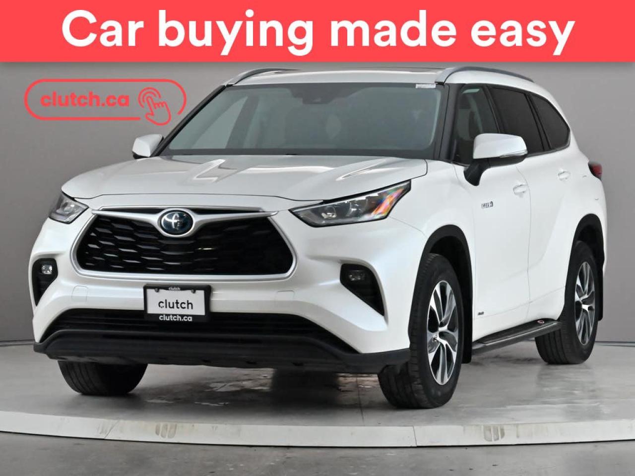 Used 2021 Toyota Highlander HYBRID XLE AWD w/ Apple CarPlay, Heated Front Seats, Rearview Cam for sale in Toronto, ON