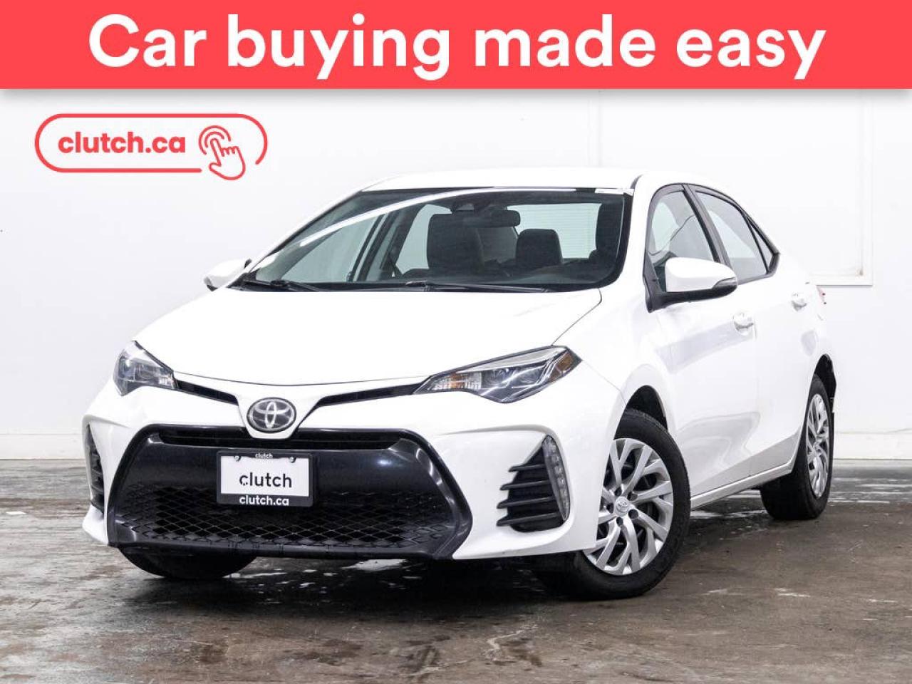 Used 2019 Toyota Corolla SE w/ Heated Front Seats, Bluetooth, Rearview Cam for sale in Toronto, ON