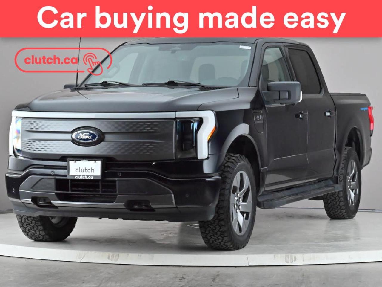 Used 2023 Ford F-150 Lightning XLT Supercrew 4x4 w/ Apple CarPlay, Heated Front Seats, Rearview Cam for sale in Toronto, ON