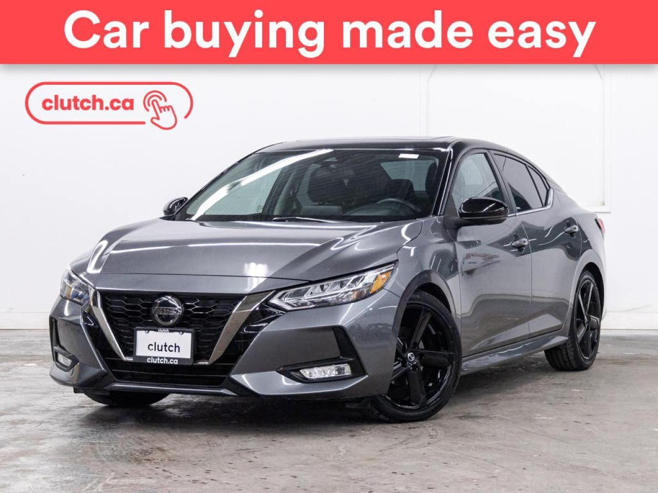Used 2021 Nissan Sentra SR w/ Apple CarPlay & Android Auto, Power Moonroof, Heated Front Seats for sale in Toronto, ON