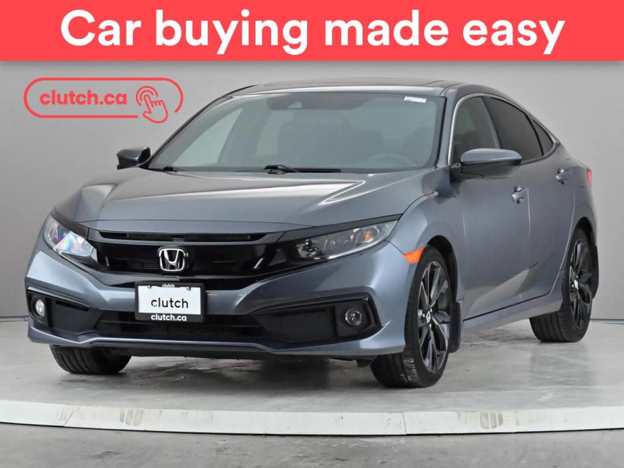 Used 2020 Honda Civic Sport w/ Apple CarPlay, Heated Front Seats, Rearview Cam for sale in Toronto, ON