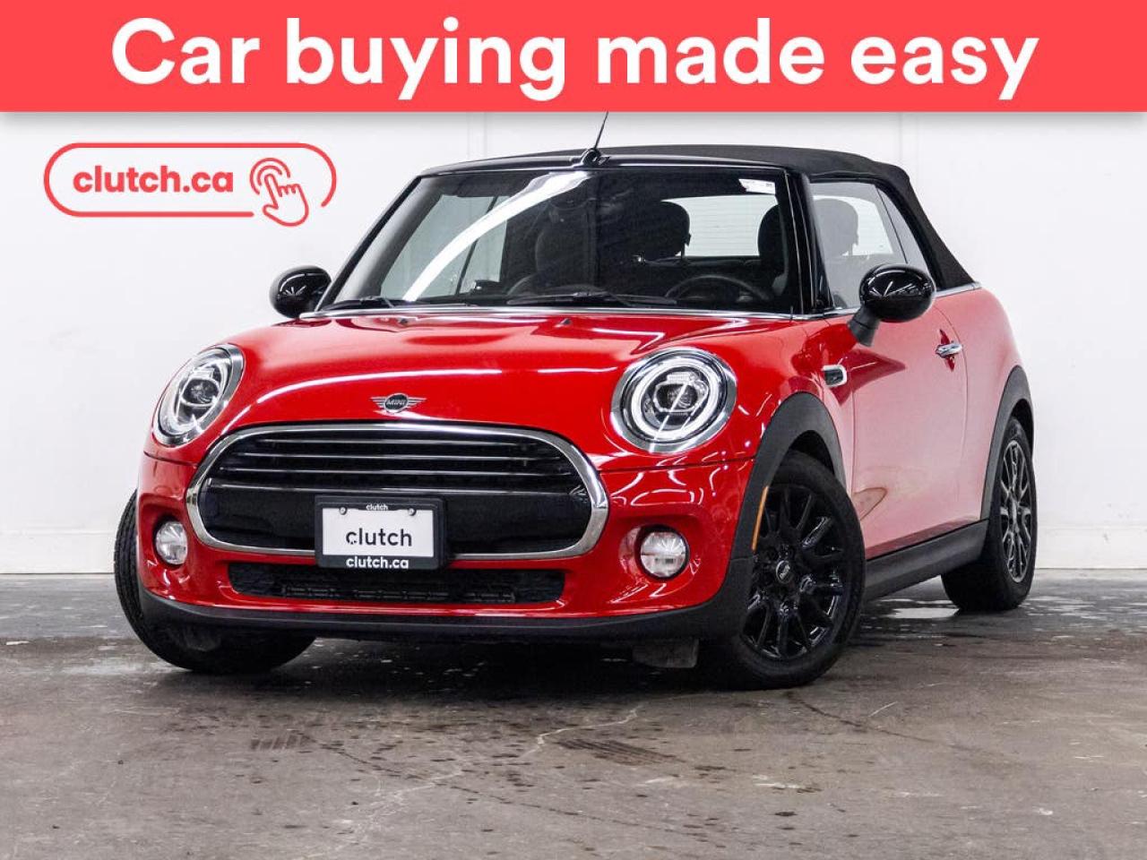 Used 2019 MINI Cooper CONVERTIBLE Base w/Apple CarPlay, Heated Front Seats, Backup Cam for sale in Toronto, ON
