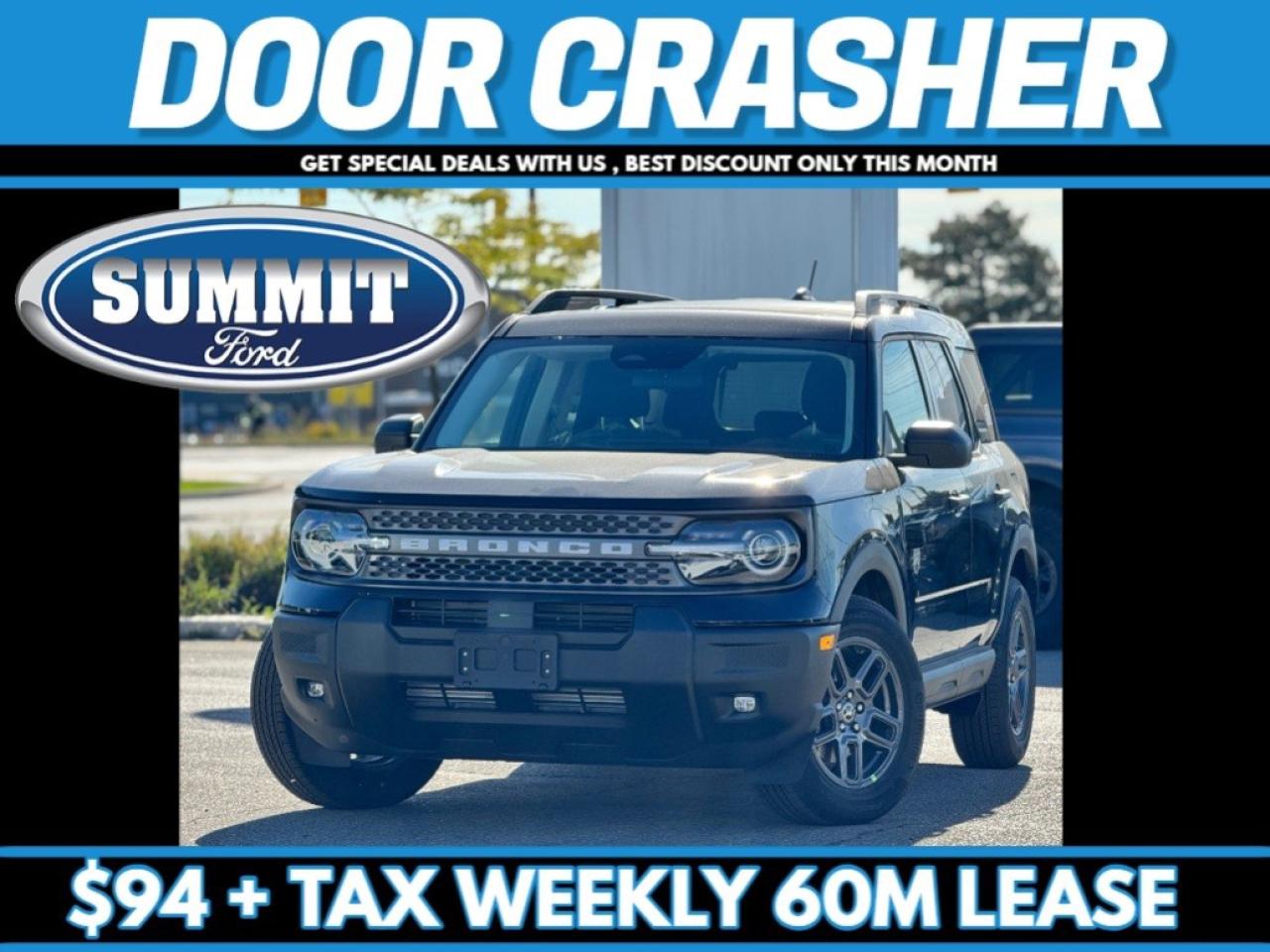 New 2025 Ford Bronco Sport Big Bend | Bonus Power Moonroof Included! | for sale in Etobicoke, ON
