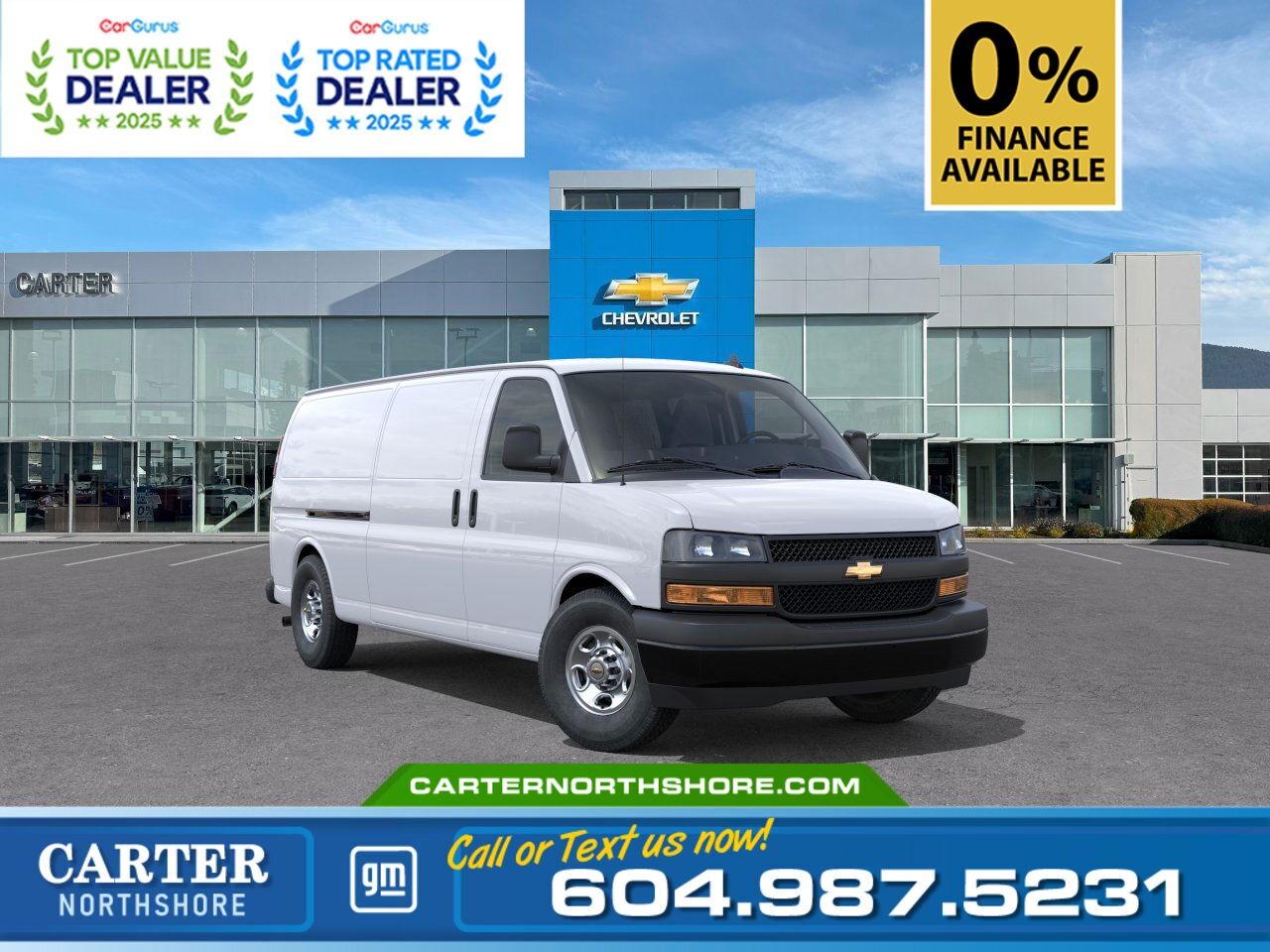 New 2025 Chevrolet Express Steel Wheels/Keyless Entry/Cruise Ctrl for sale in North Vancouver, BC