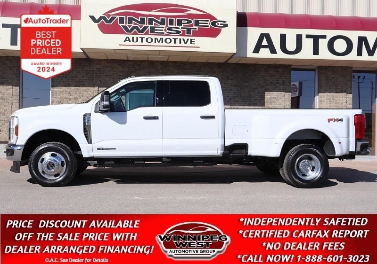 Used 2024 Ford F-350 XLT 4WD DUALLY LOADED & NEW WITH ONLY 750KMS!!! for sale in Headingley, MB