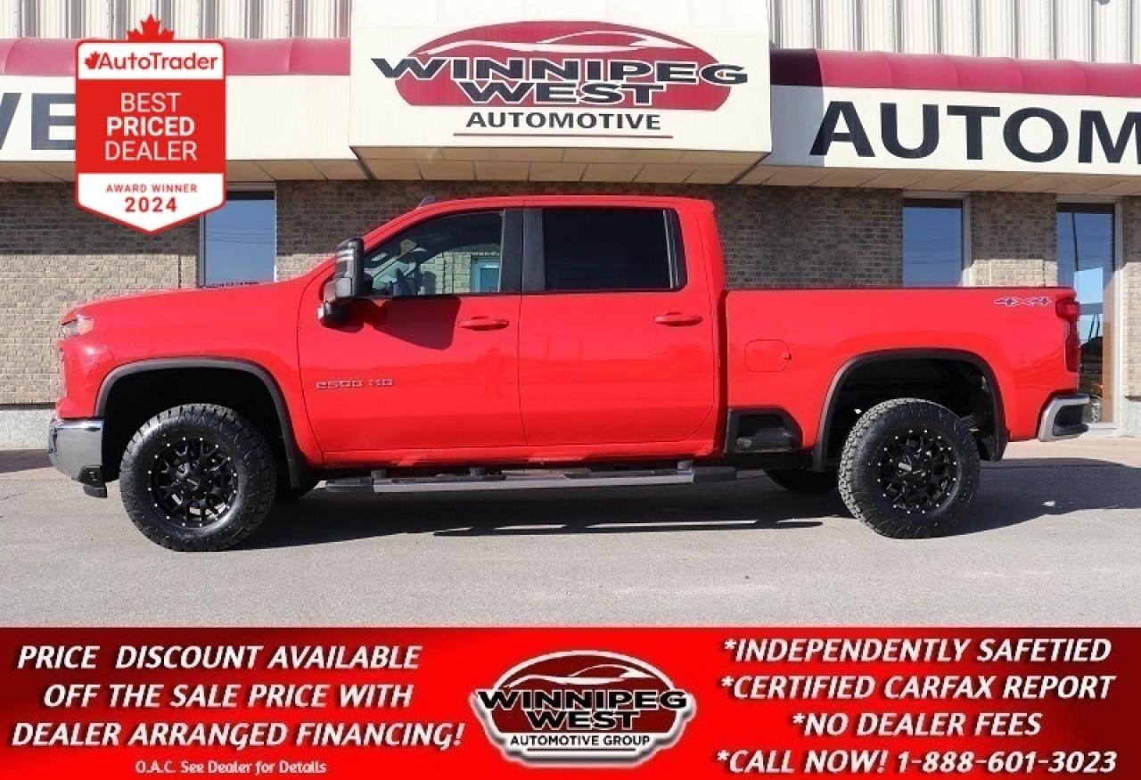 Used 2024 Chevrolet Silverado 2500 HD 4WD CREW, LOW KMS, LOADED GREAT LOOKING CHEVY!! for sale in Headingley, MB