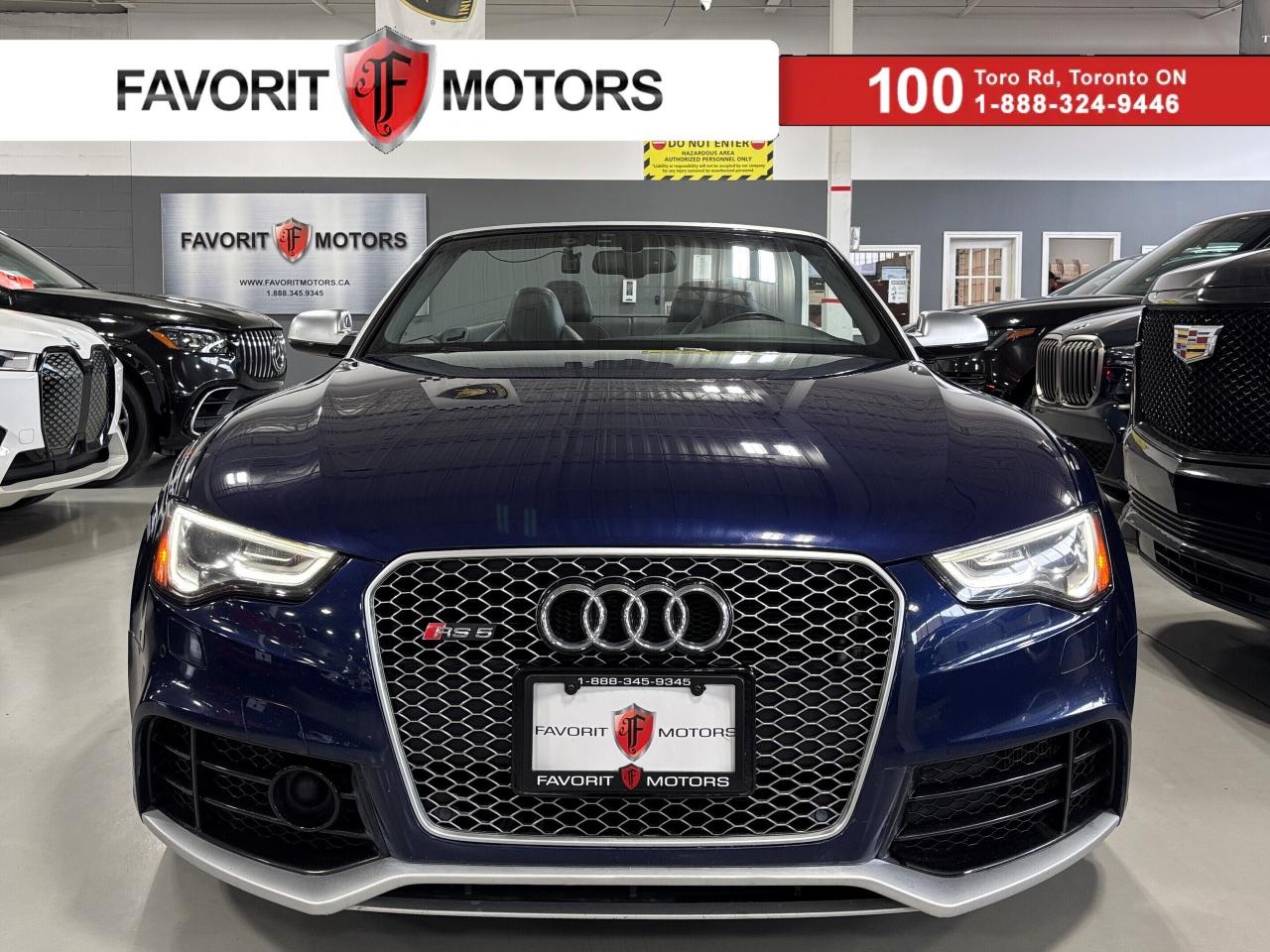 Used 2014 Audi RS 5 V8POWERED|QUATTRO|CONVERTIBLE|AKRAPOVIC|JLAUDIO|++ for sale in North York, ON