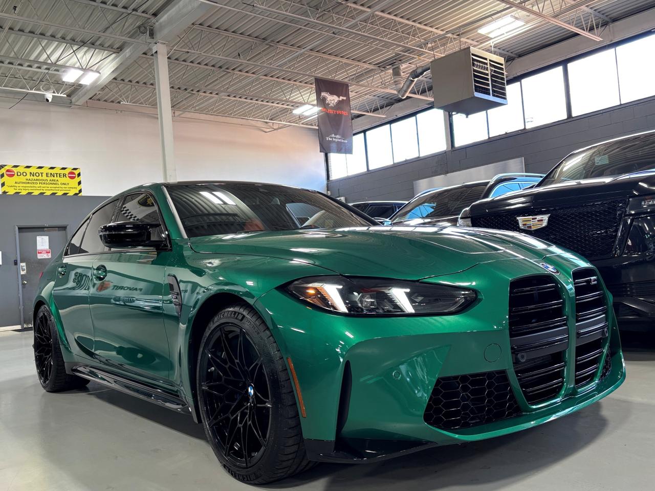 2025 BMW M3 Competition Sedan| ISLE OF MAN GREEN | NO LUX TAX - Photo #2