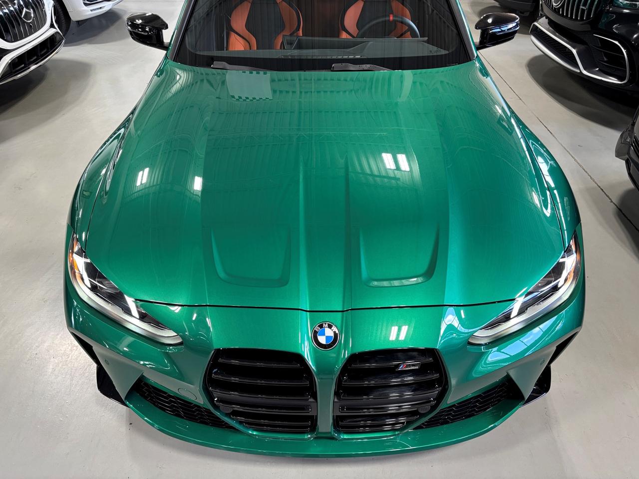 2025 BMW M3 Competition Sedan| ISLE OF MAN GREEN | NO LUX TAX - Photo #4