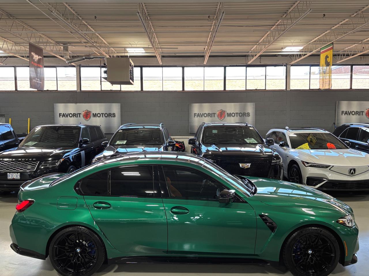 2025 BMW M3 Competition Sedan| ISLE OF MAN GREEN | NO LUX TAX - Photo #6