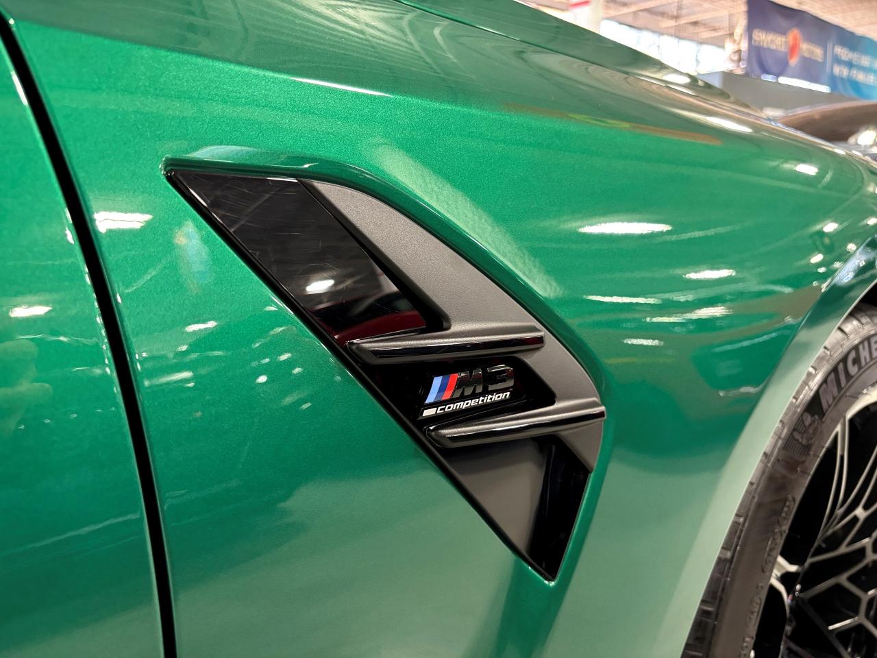 2025 BMW M3 Competition Sedan| ISLE OF MAN GREEN | NO LUX TAX - Photo #8