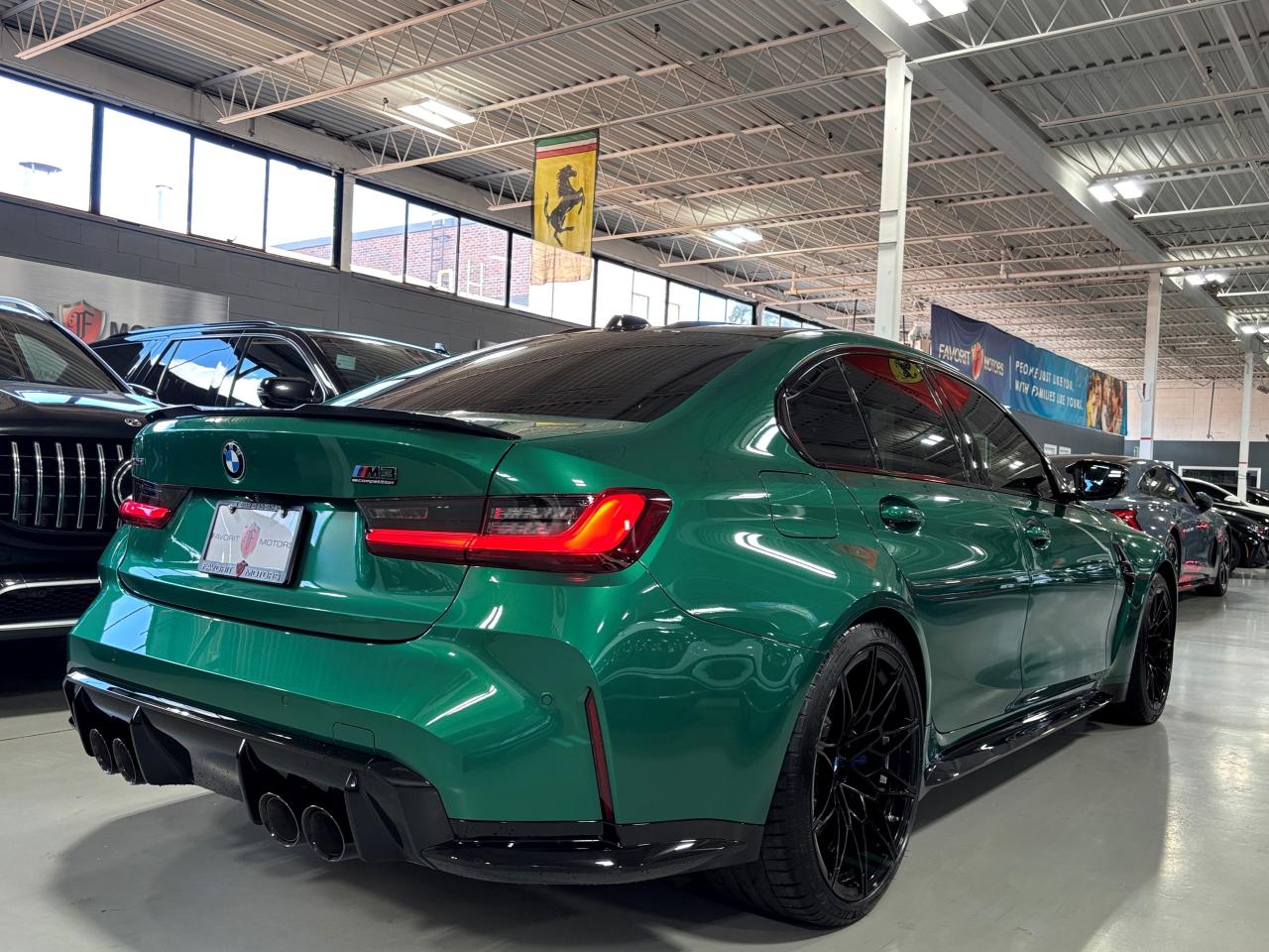2025 BMW M3 Competition Sedan| ISLE OF MAN GREEN | NO LUX TAX - Photo #9