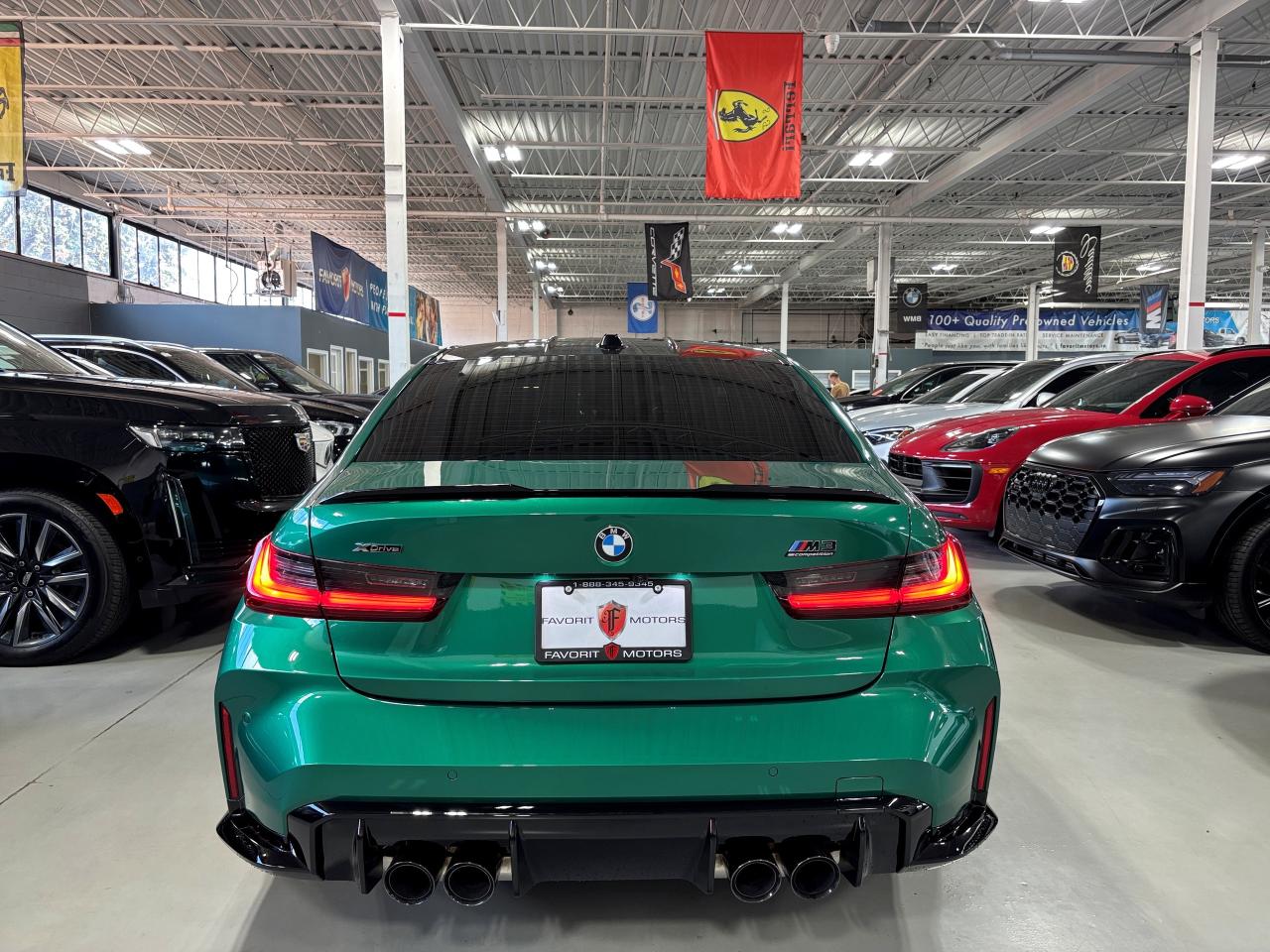 2025 BMW M3 Competition Sedan| ISLE OF MAN GREEN | NO LUX TAX - Photo #11
