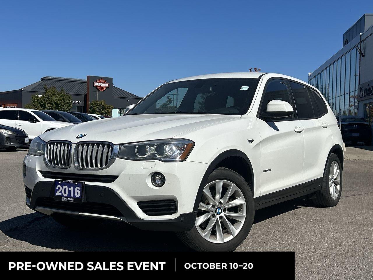 Used 2016 BMW X3 XDrive28i TRADE IN SPECIAL for sale in Mississauga, ON