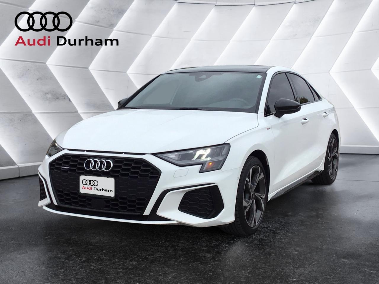 Used 2023 Audi A3 2.0T Progressiv + S-Line Sport Pkg | Black Pkg for sale in Whitby, ON