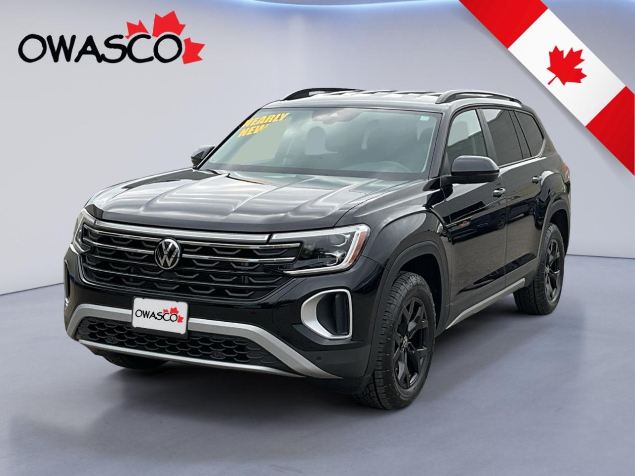 Used 2025 Volkswagen Atlas 2.0L Peak Edition! Why buy New! Great KMs! for sale in Whitby, ON