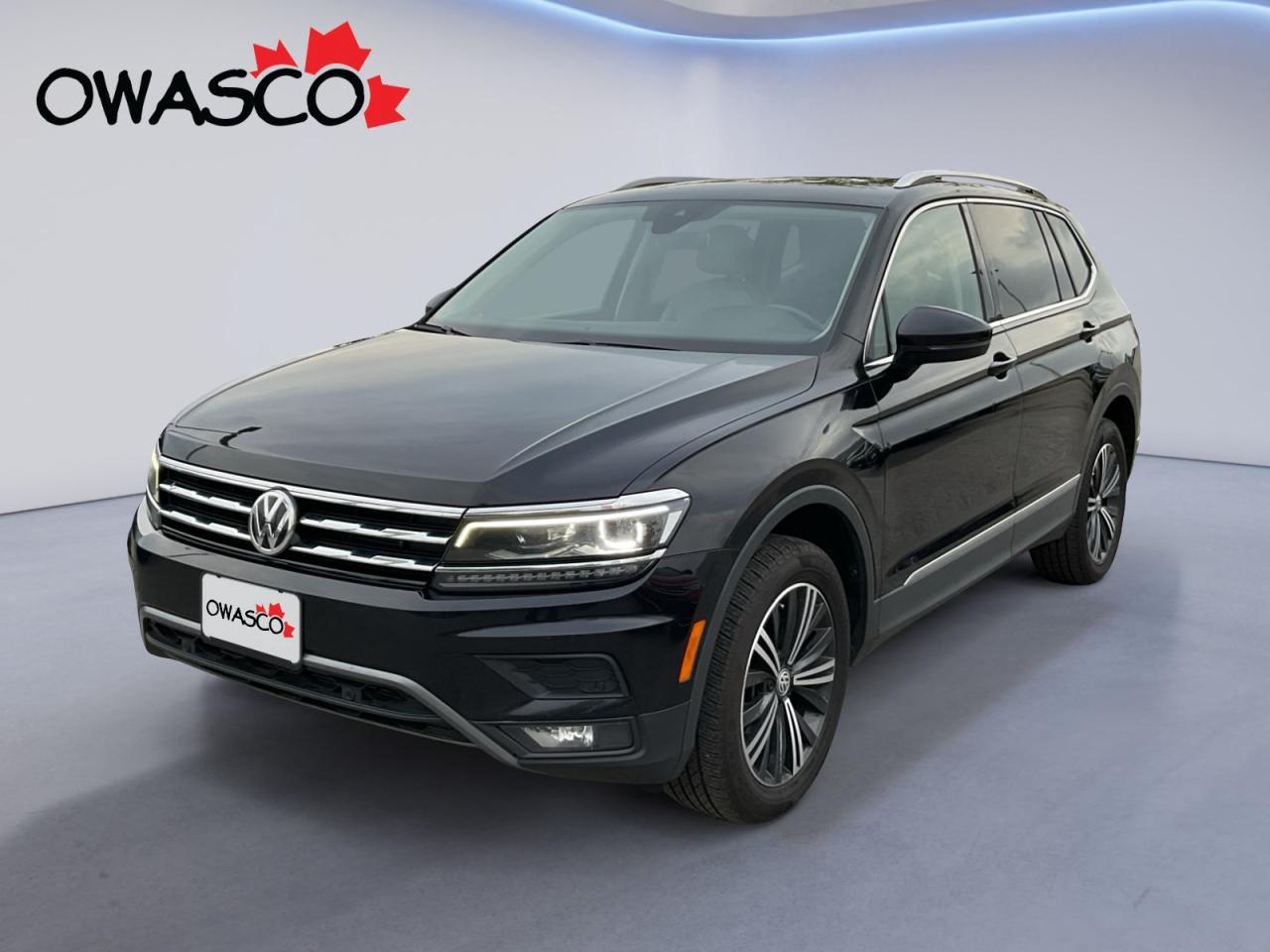 Used 2020 Volkswagen Tiguan 2.0L Highline! Leather! Sunroof! Rims! for sale in Whitby, ON