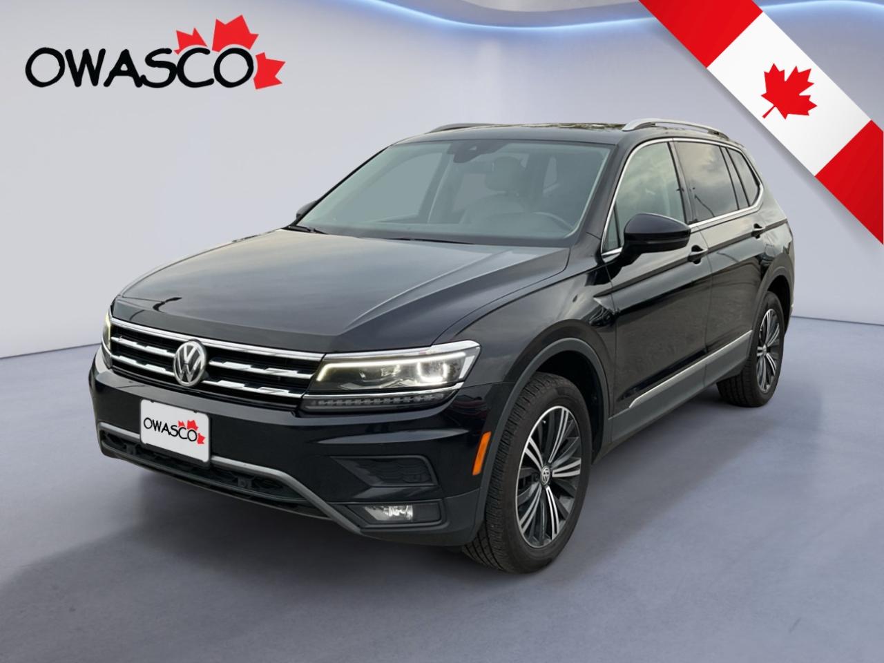 Used 2020 Volkswagen Tiguan 2.0L Highline! Leather! Sunroof! Rims! for sale in Whitby, ON