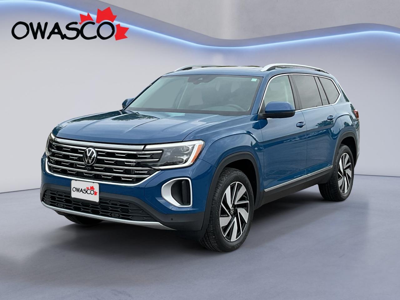 Used 2025 Volkswagen Atlas 2.0L Highline! VW Canada! Off Lease! Great KMs! for sale in Whitby, ON