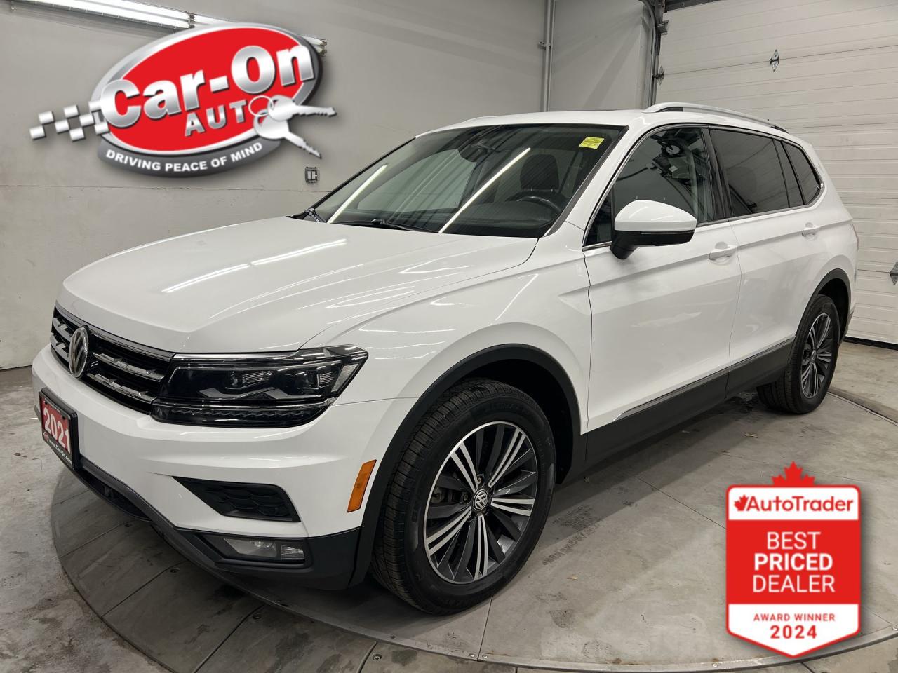 2021 Volkswagen Tiguan HIGHLINE AWD | HTD LEATHER | PANO ROOF | CARPLAY Photo0