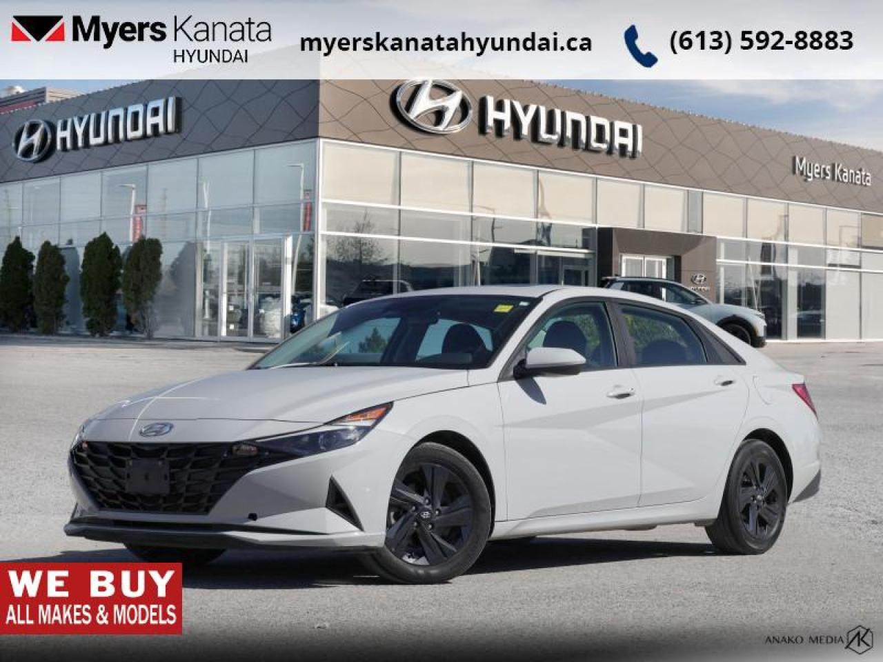 Used 2021 Hyundai Elantra Preferred w/Sun & Tech Package IVT  - $71.09 /Wk for sale in Kanata, ON