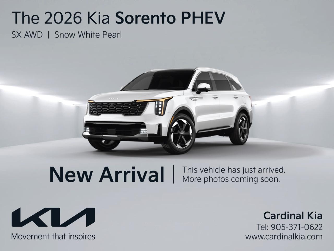 New 2026 Kia Sorento PHEV SX AWD for sale in Niagara Falls, ON