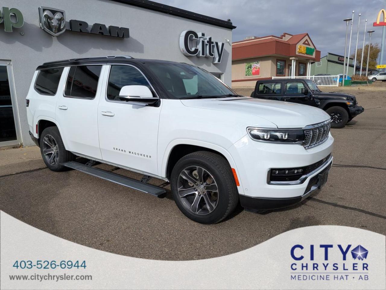 Used 2022 Jeep Grand Wagoneer Series I 4x4 for sale in Medicine Hat, AB