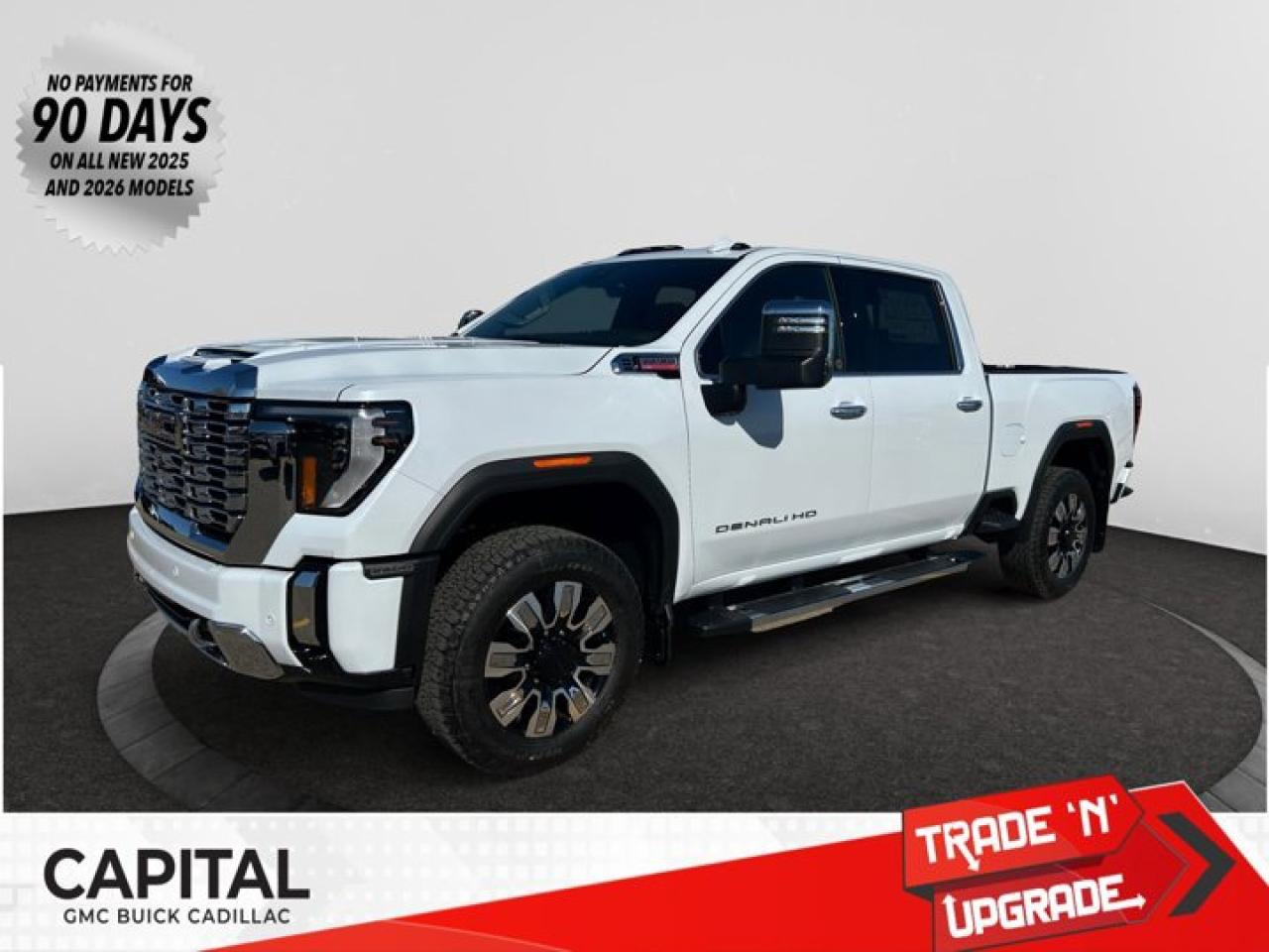This 2026 GMC Sierra 2500HD in Glacier White Tricoat is equipped with 4WD and Turbocharged Diesel V8 6.6L/ engine.Check out this vehicles pictures, features, options and specs, and let us know if you have any questions. Helping find the perfect vehicle FOR YOU is our only priority.P.S...Sometimes texting is easier. Text (or call) 306-801-9090 for fast answers at your fingertips!Dealer License #914248Disclaimer: All prices are plus taxes & fees. See dealer for Details. Dealer Permit # 914248 See dealer for Details.