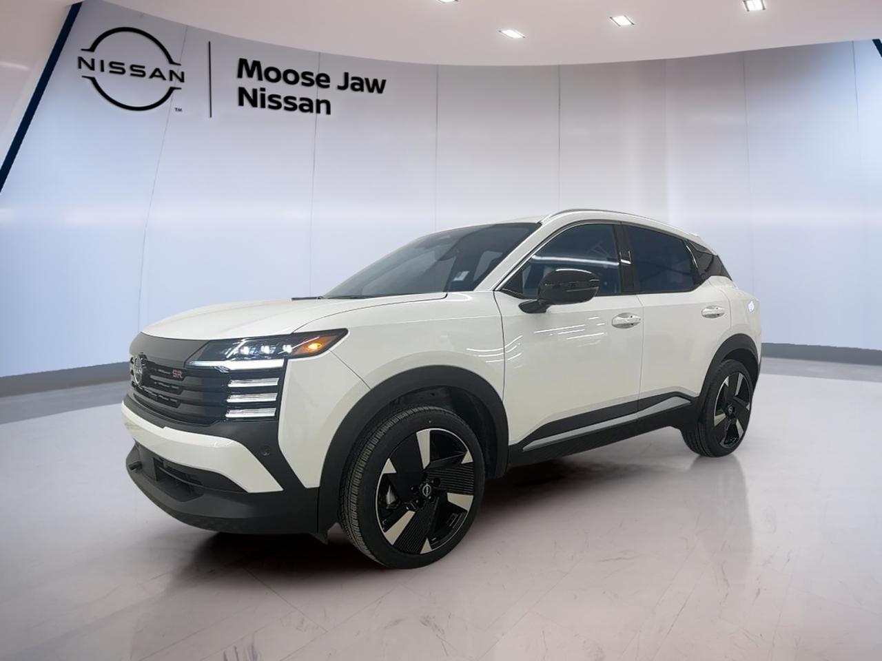 Experience the all-new 2026 Nissan Kicks SR, now available at Moose Jaw Nissan in Moose Jaw. This brand-new compact SUV stands out with its crisp White exterior and modern Charcoal interior, offering a perfect blend of style and practicality. With its advanced Xtronic CVT transmission and all-wheel drive, the Kicks SR is ready for Canadian roads in every season.

FEATURES OF THE Kicks SR  
»» Sleek White exterior with Charcoal interior  
»» Xtronic CVT for smooth, efficient shifting  
»» All-wheel drive for enhanced traction  
»» 2.0L DOHC 4-cylinder engine for responsive power  

TRUCK FEATURES  
»» All-wheel drive for improved handling and stability  
»» High ground clearance for versatile driving conditions  
»» Durable chassis for urban and rural adventures  
»» Ample cargo space for gear and equipment  

ADVANCED SAFETY FEATURES  
»» Advanced airbag system for occupant protection  
»» Anti-lock braking system for controlled stops  
»» Electronic stability control for safer driving  
»» Tire pressure monitoring system for added safety  

PERFORMANCE AND EFFICIENCY  
»» 2.0L DOHC 4-cylinder engine delivers efficient power  
»» All-wheel drive ensures confident winter driving  
»» Xtronic CVT optimizes fuel economy  
»» Responsive handling for city and highway travel  

COMFORT AND CONVENIENCE  
»» Spacious seating for up to five passengers  
»» Automatic climate control for year-round comfort  
»» Keyless entry for easy access  
»» Ample legroom in both front and rear seats  

TECHNOLOGY AND CONNECTIVITY  
»» Touchscreen infotainment system for easy control  
»» Bluetooth connectivity for hands-free calls  
»» USB ports for device charging  
»» Rearview camera for safer reversing  

CARGO SPACE  
»» Flexible rear seats for expanded cargo area  
»» Flat load floor for easy packing  
»» Wide-opening rear hatch for accessibility  
»» Multiple storage compartments for small items  

WHAT OTHER OWNERS LIKE  
»» Confident all-wheel drive performance  
»» User-friendly technology and controls  
»» Comfortable ride for daily commuting  
»» Versatile cargo solutions for active lifestyles  

This 2026 Nissan Kicks SRs VIN is: 3N8AP6DDXTL305498.