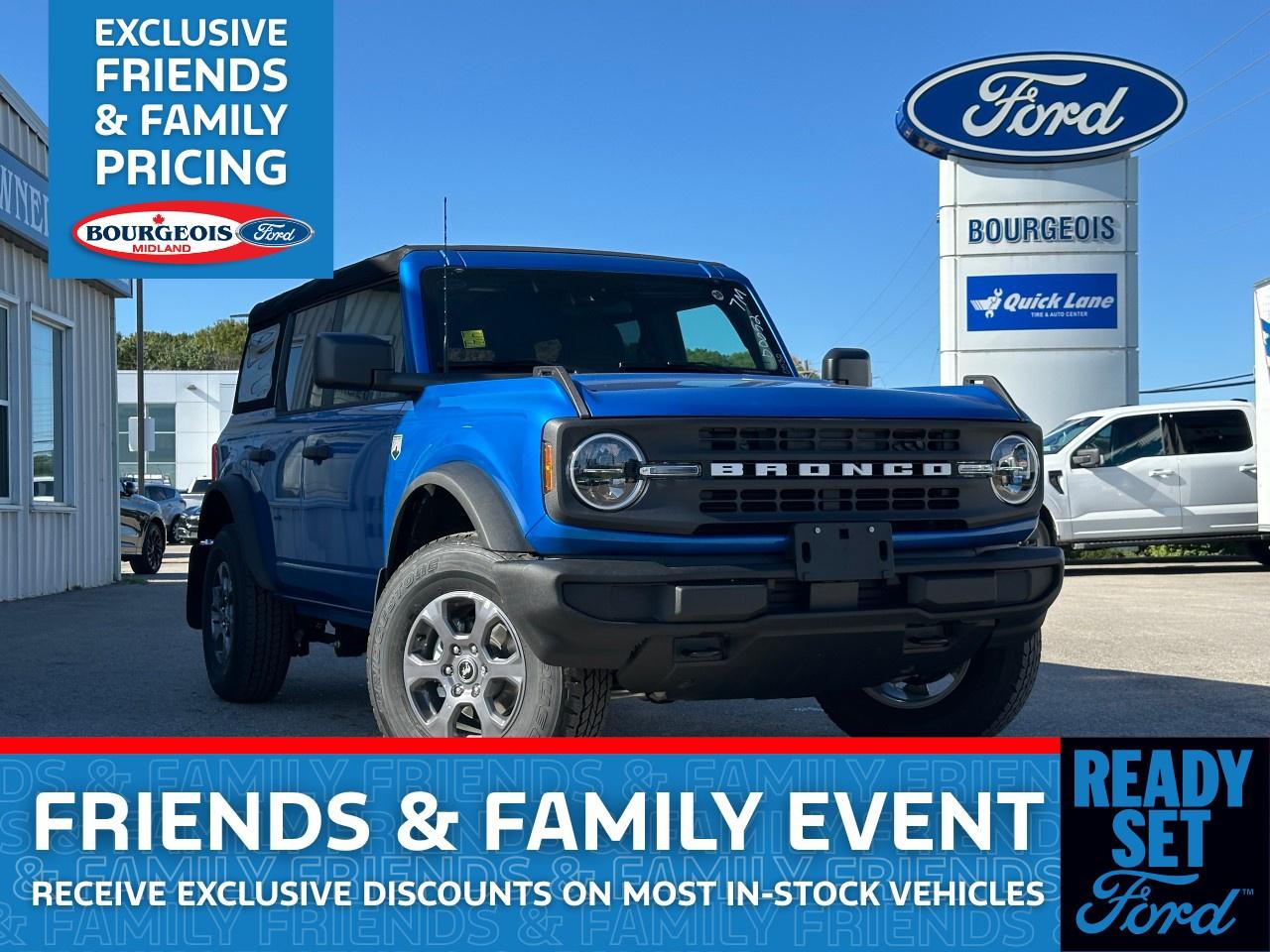 New 2025 Ford Bronco Big Bend 4 Door 4x4 for sale in Midland, ON
