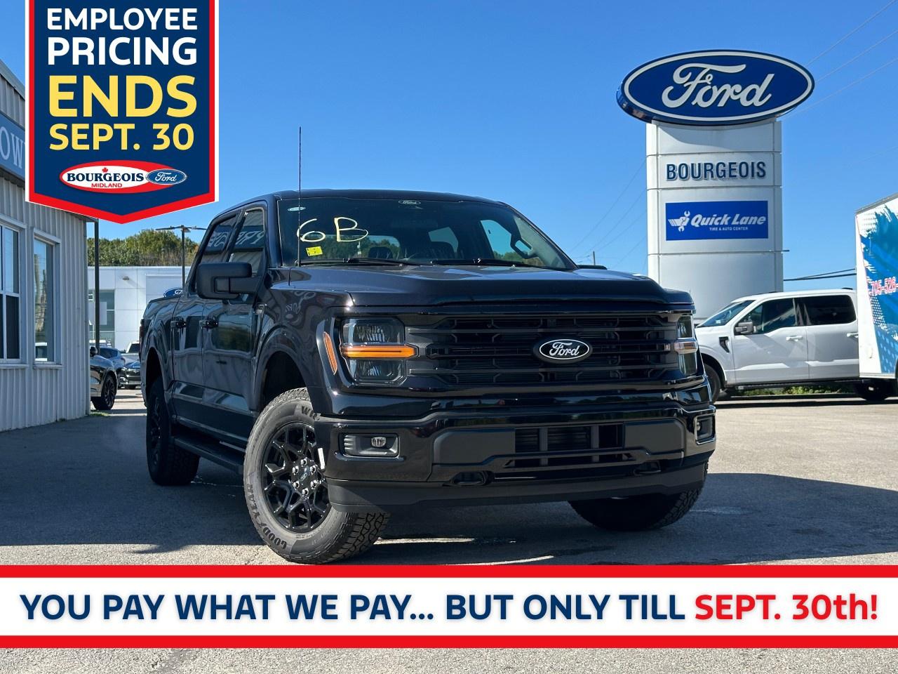New 2025 Ford F-150 XLT 4WD SuperCrew 5.5' Box for sale in Midland, ON