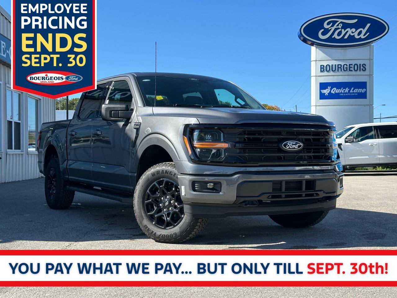 New 2025 Ford F-150 XLT 4WD SuperCrew 5.5' Box for sale in Midland, ON