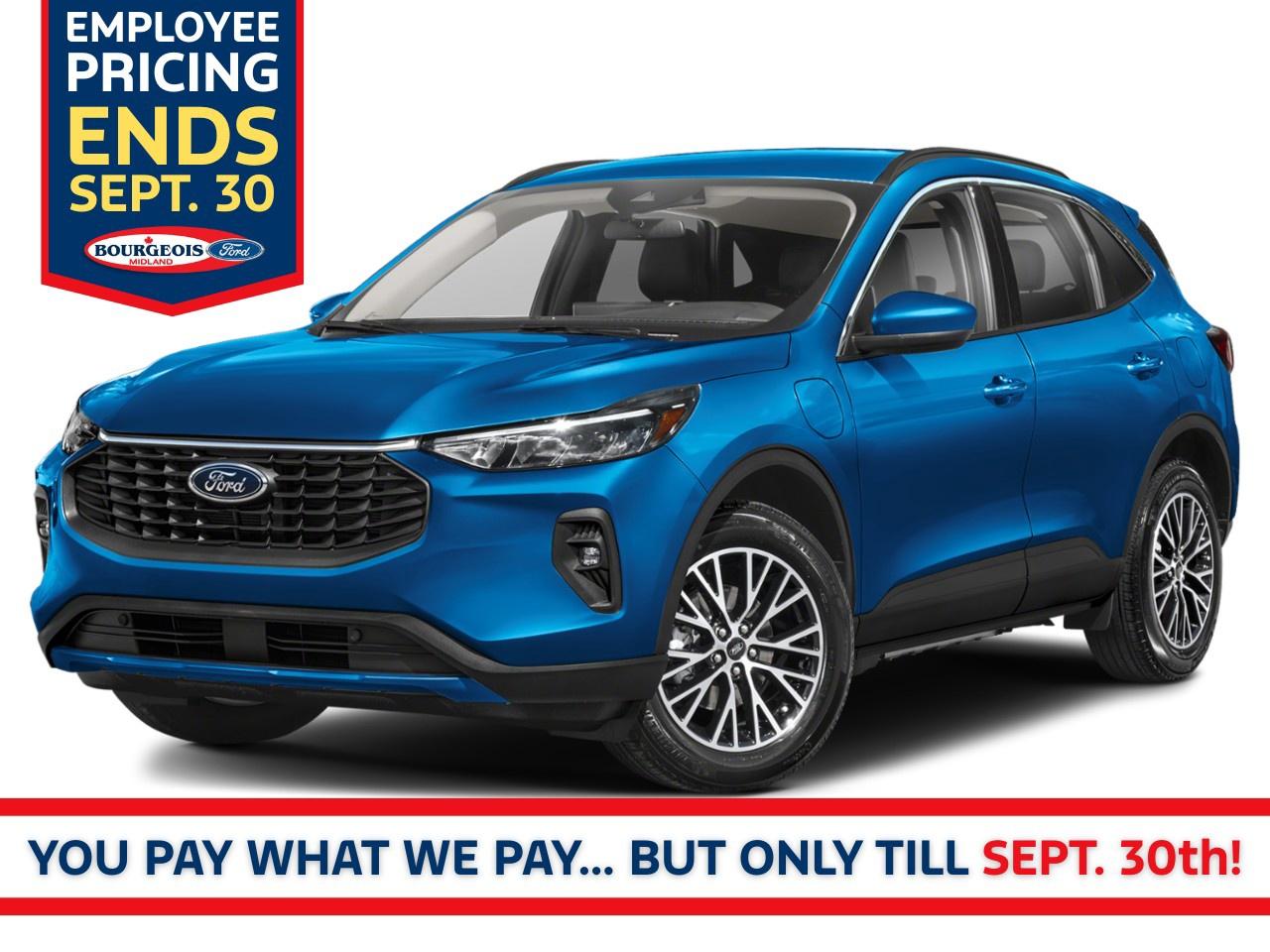 New 2025 Ford Escape PHEV FWD for sale in Midland, ON