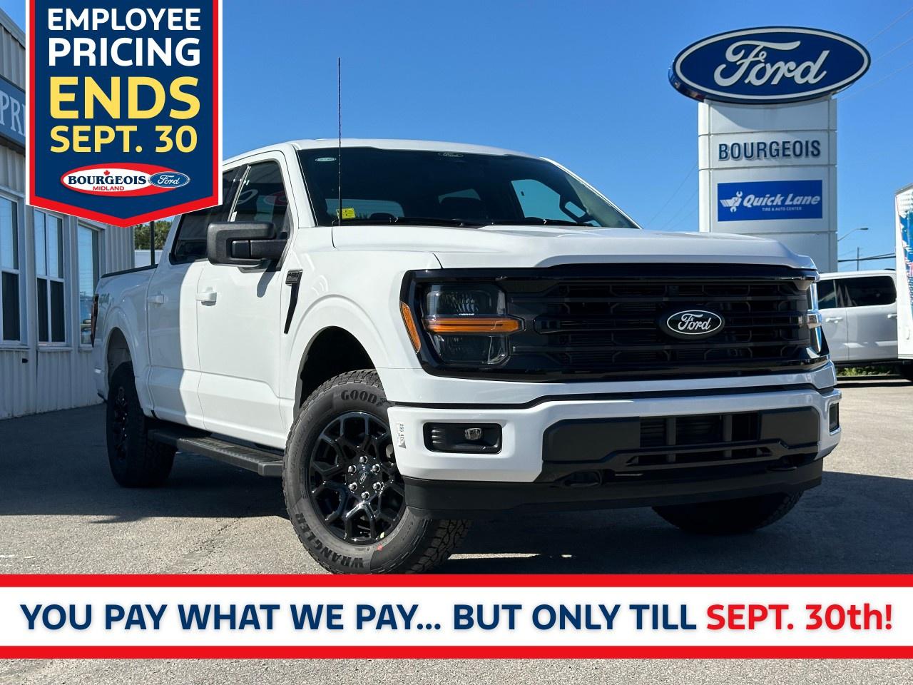 New 2025 Ford F-150 XLT 4WD SuperCrew 5.5' Box for sale in Midland, ON