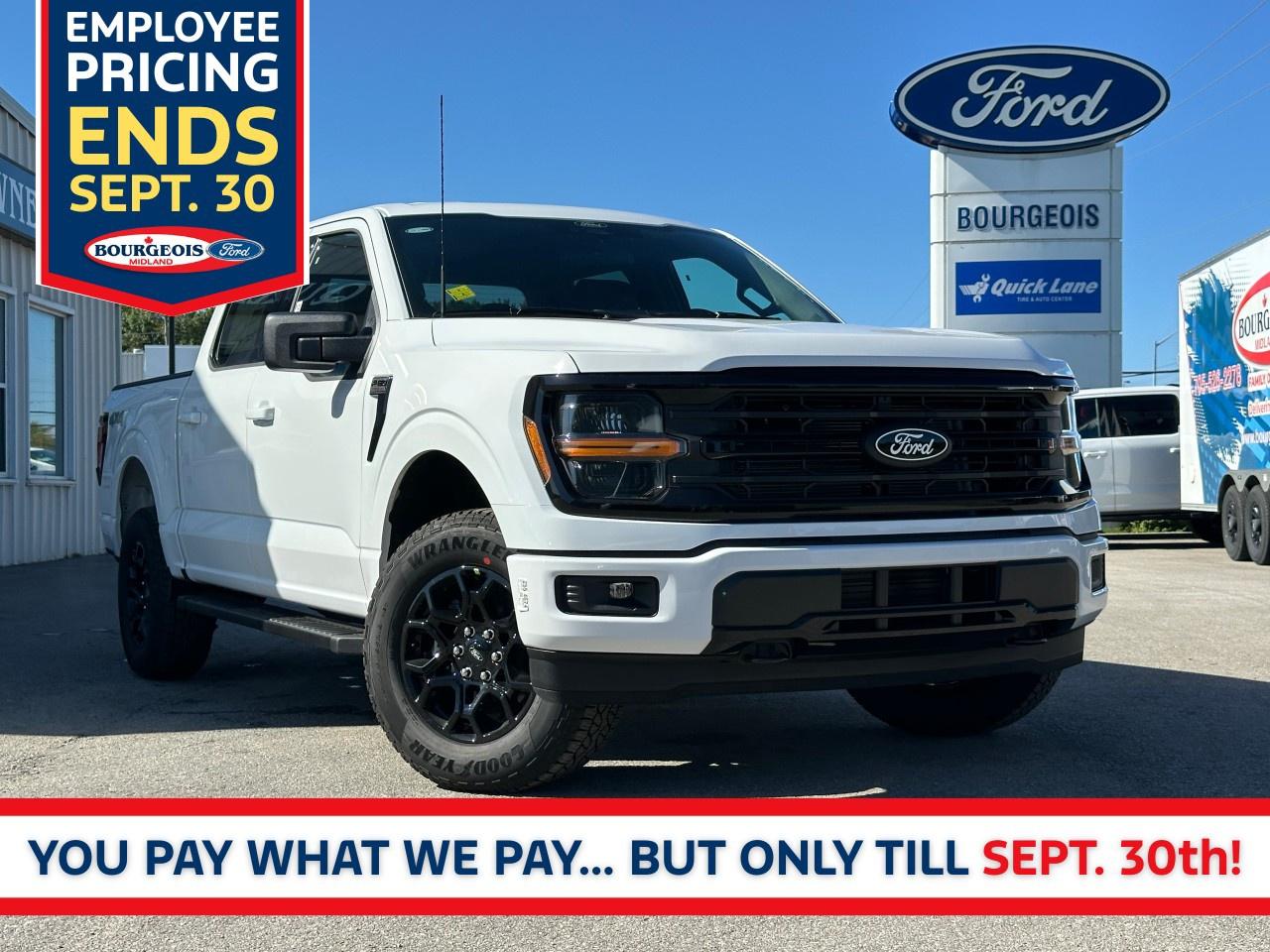 New 2025 Ford F-150 XLT 4WD SuperCrew 5.5' Box for sale in Midland, ON