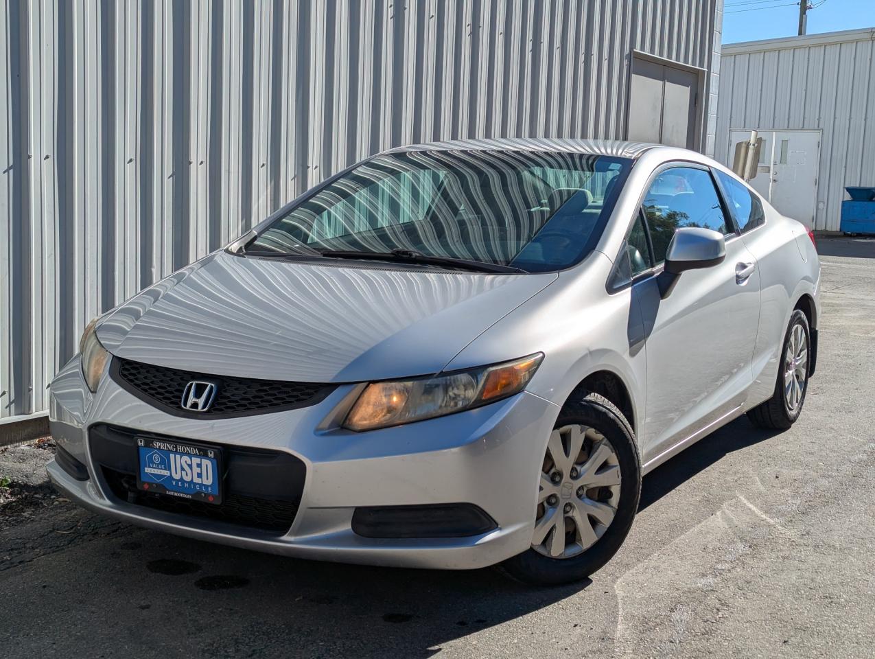 Used 2012 Honda Civic LX LOW MILEAGE, SMOKE-FREE, PET-FREE, LOCAL TRADE for sale in Cranbrook, BC