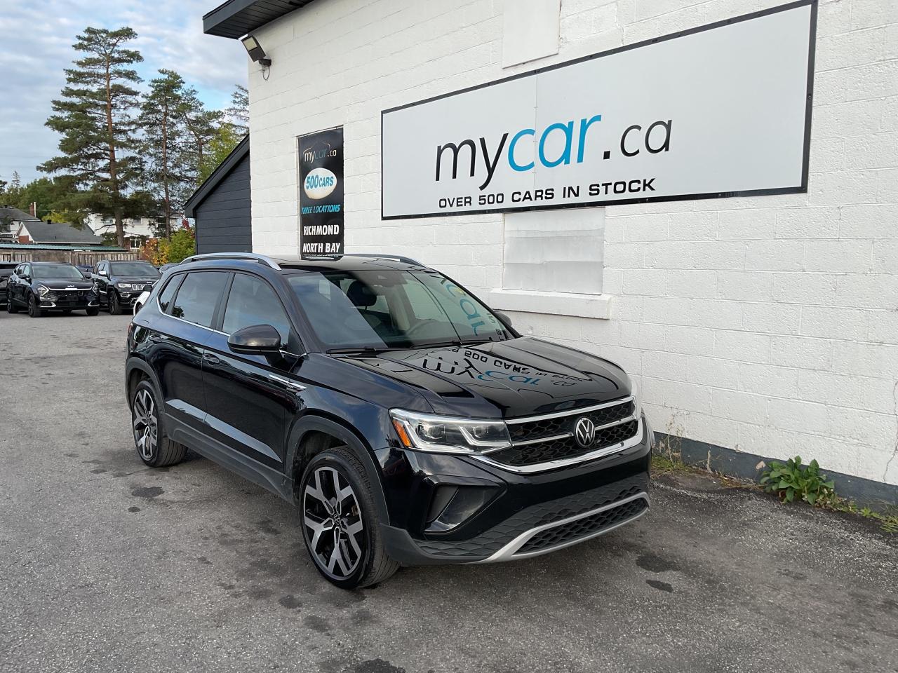 Used 2023 Volkswagen Taos Highline for sale in North Bay, ON