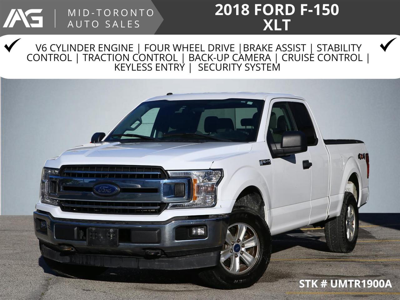 Used 2018 Ford F-150 XLT SuperCab 8-ft. Bed 4X4 | Long Box | 3.73 Axel Ratio Work Truck for sale in North York, ON