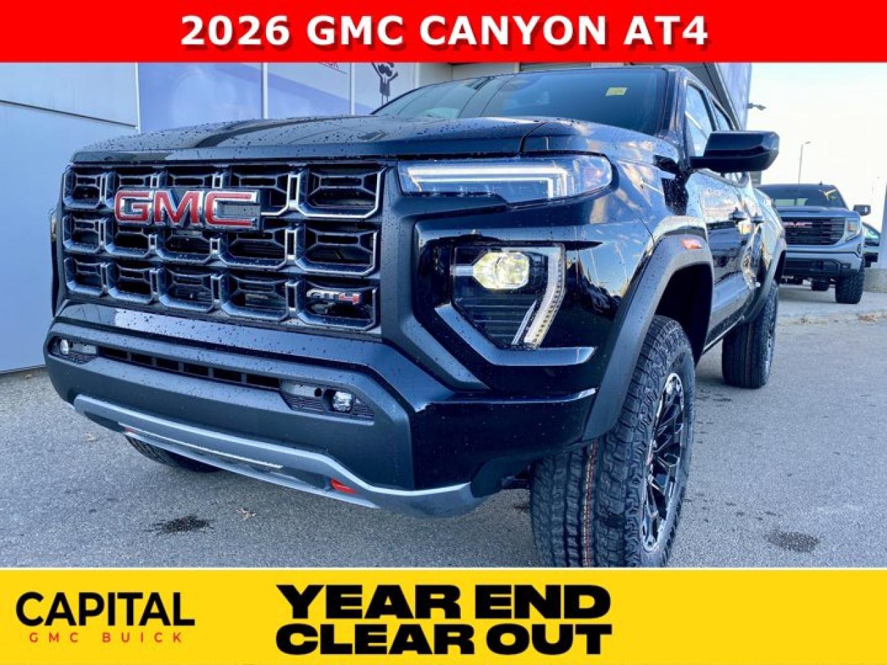 New 2026 GMC Canyon Crew Cab AT4 for sale in Edmonton, AB