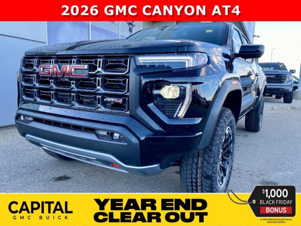 New 2026 GMC Canyon Crew Cab AT4 for sale in Edmonton, AB