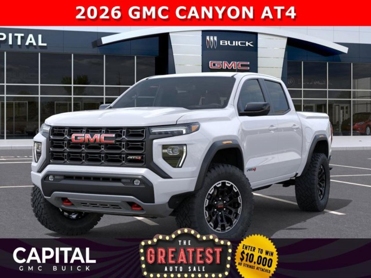 New 2026 GMC Canyon Crew Cab AT4 for sale in Edmonton, AB