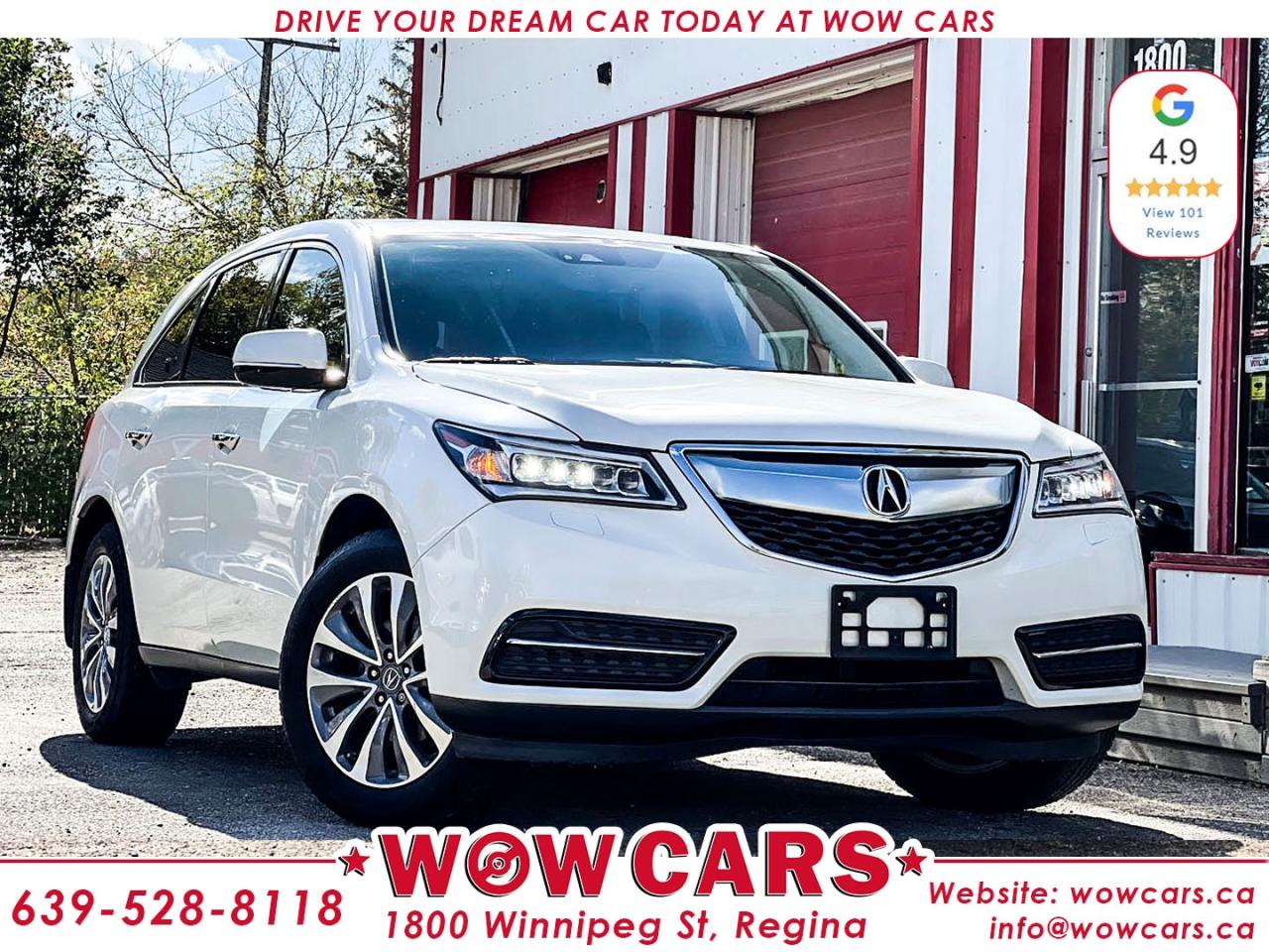 Used 2016 Acura MDX TECHNOLOGY for sale in Regina, SK