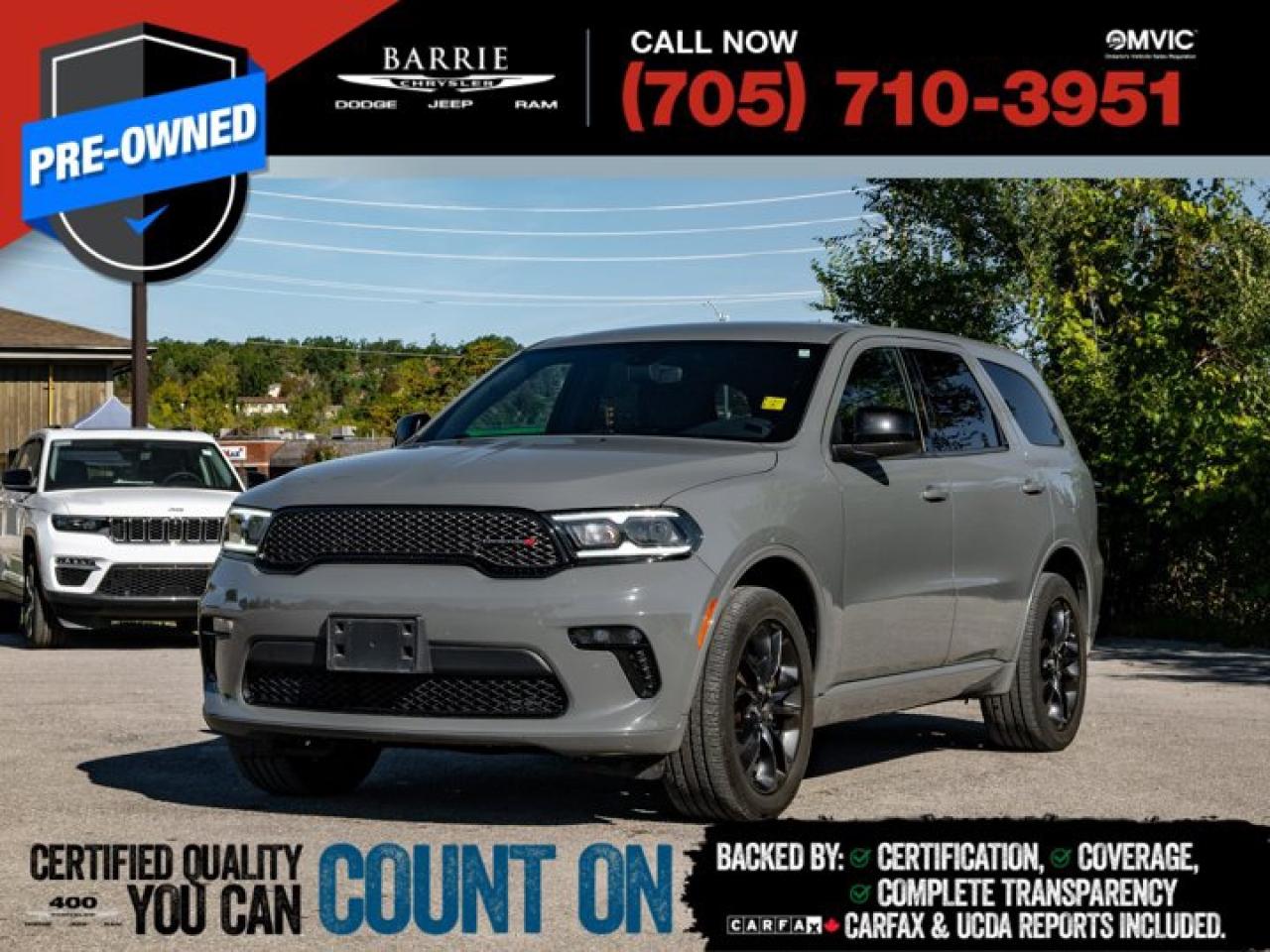 Used 2022 Dodge Durango SXT for sale in Barrie, ON