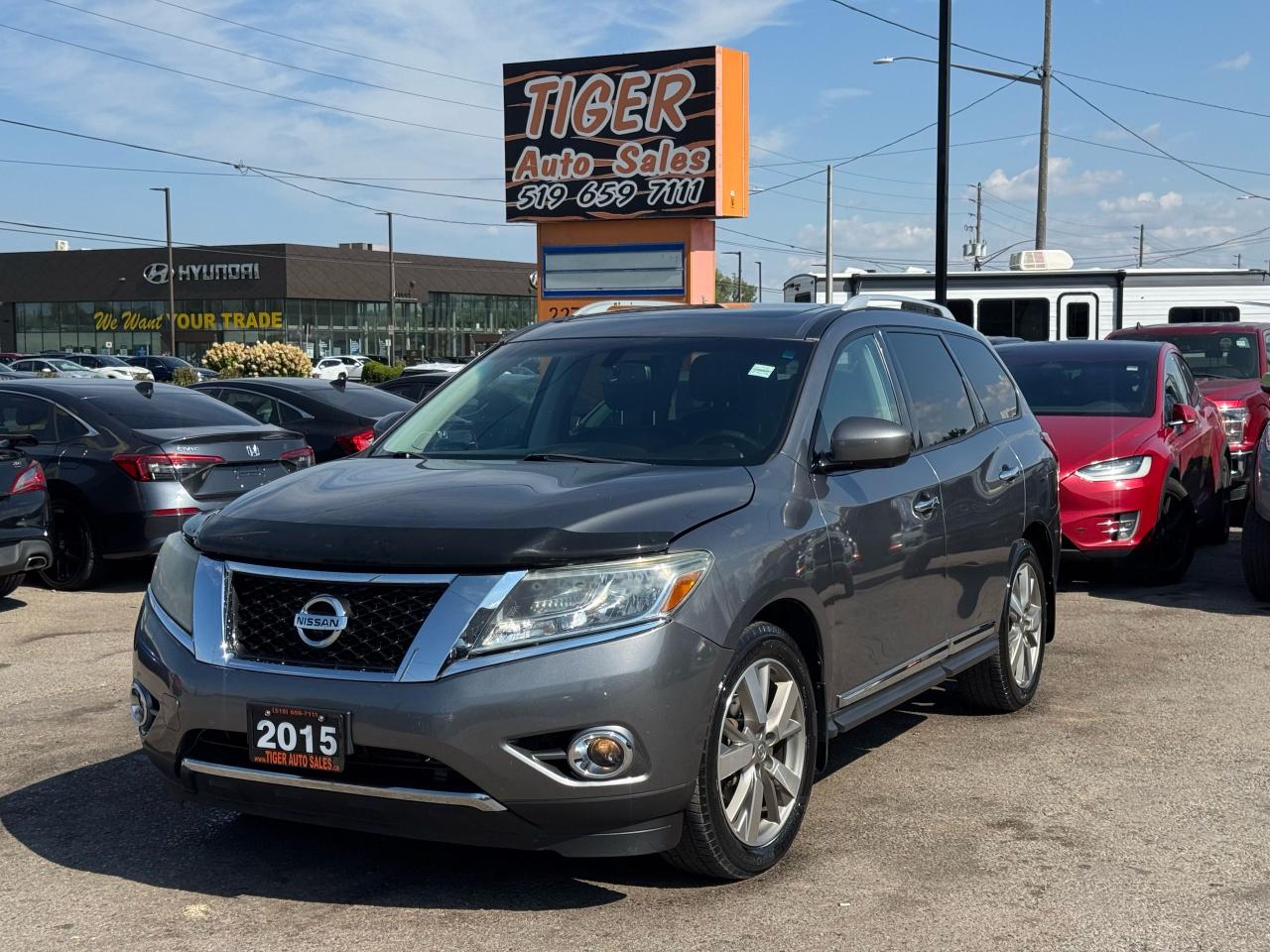 2015 Nissan Pathfinder PLATINUM, LEATHER, NAVI, LOADED, RUNS WELL, AS IS - Photo #1